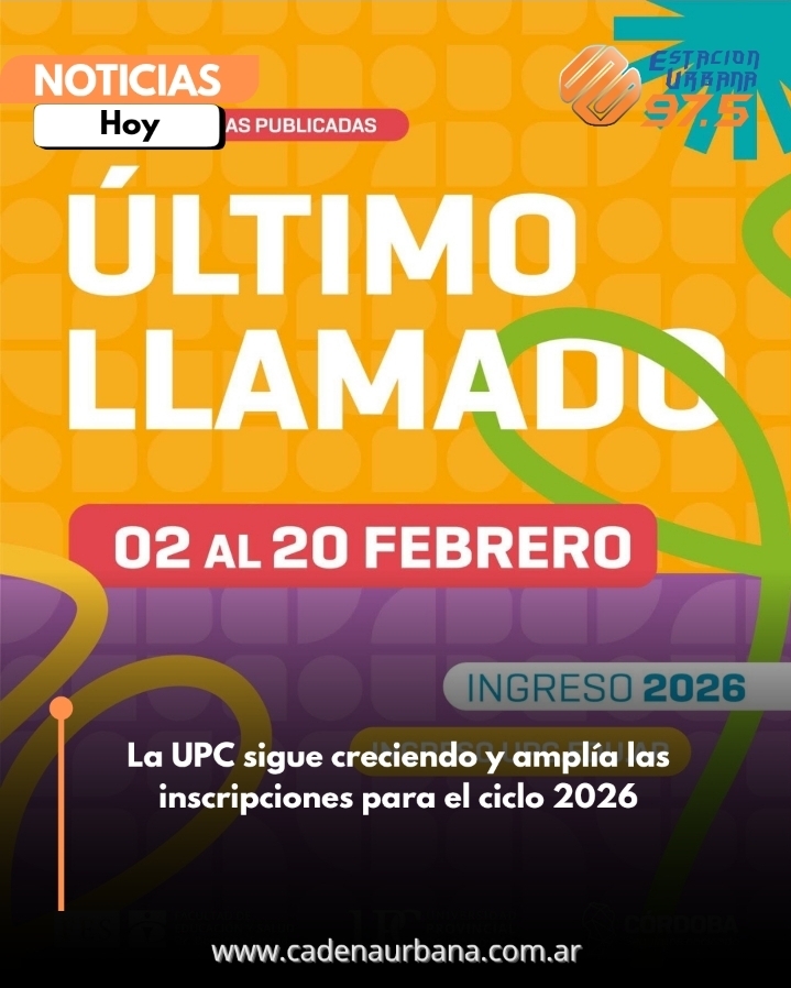 La UPC sigue creciendo y amplía las inscripciones para el ciclo 2026