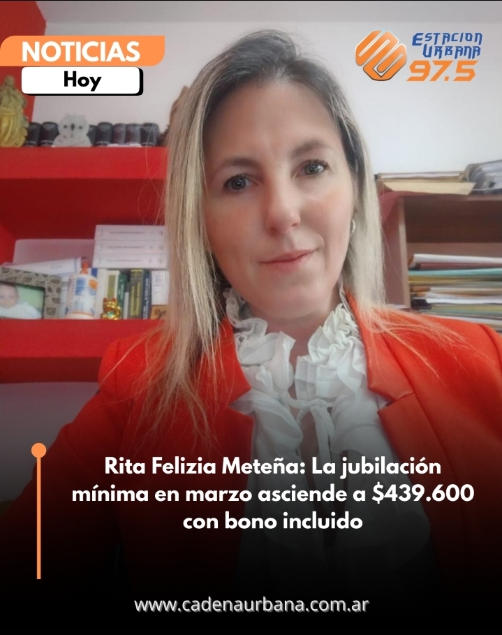 La jubilaci&oacute;n m&iacute;nima en marzo asciende a $439.600 con bono incluido