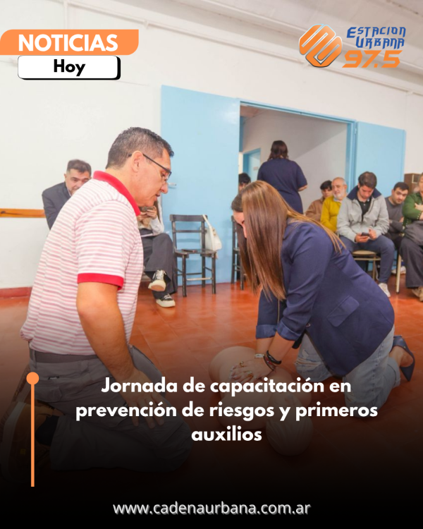 Jornada de capacitaci&oacute;n en prevenci&oacute;n de riesgos y primeros auxilios