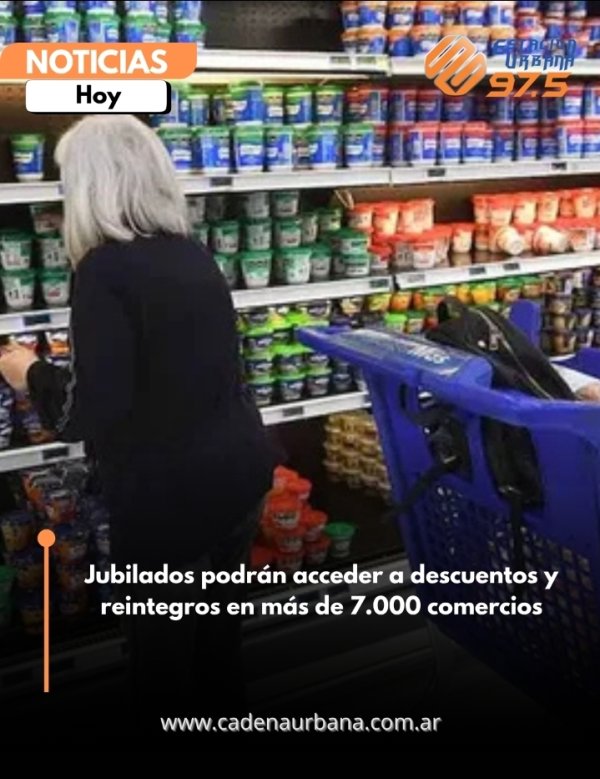 Jubilados podr&aacute;n acceder a descuentos y reintegros en m&aacute;s de 7.000 comercios
