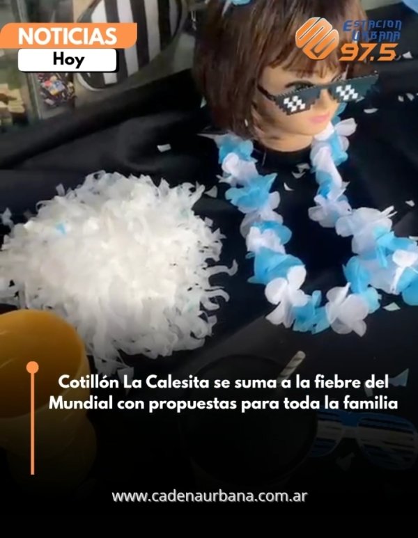 Cotill&oacute;n La Calesita se suma a la fiebre del Mundial con propuestas para toda la familia