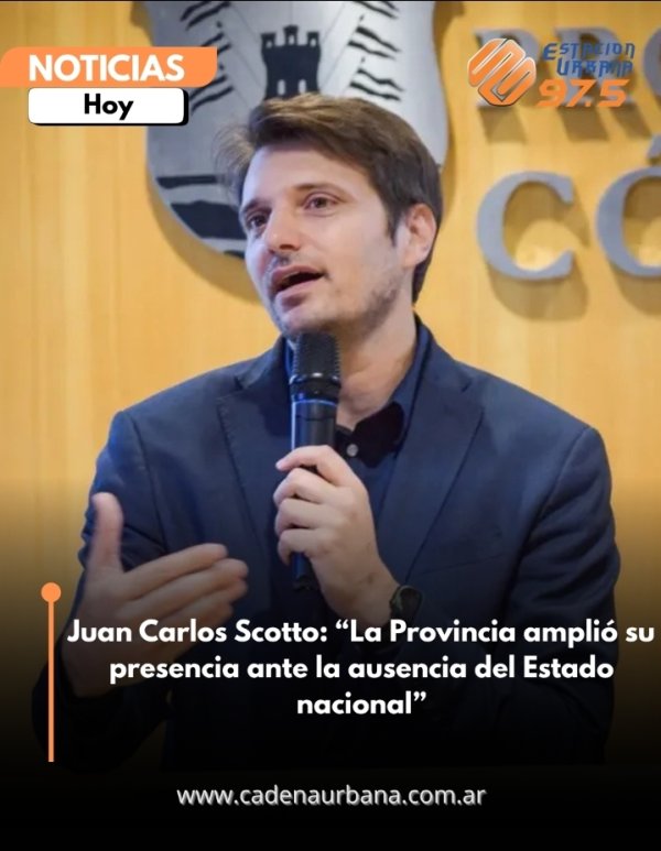 Juan Carlos Scotto: La Provincia ampli&oacute; su presencia ante la ausencia del Estado nacional
