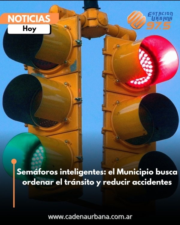 Sem&aacute;foros inteligentes: el Municipio busca ordenar el tr&aacute;nsito y reducir accidentes
