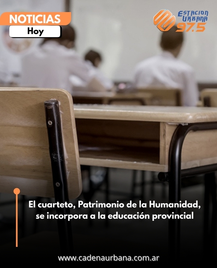 El cuarteto, Patrimonio de la Humanidad, se incorpora a la educación provincial