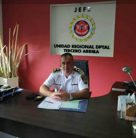 Dante Ar&eacute;valo (Comisario Mayor. Director de la Departamental Tercero Arriba):"Voy hacer todo lo que este a mi alcance para mejorar la calidad del servicio que brinda la Polic&iacute;a de C&oacute;rdoba" 