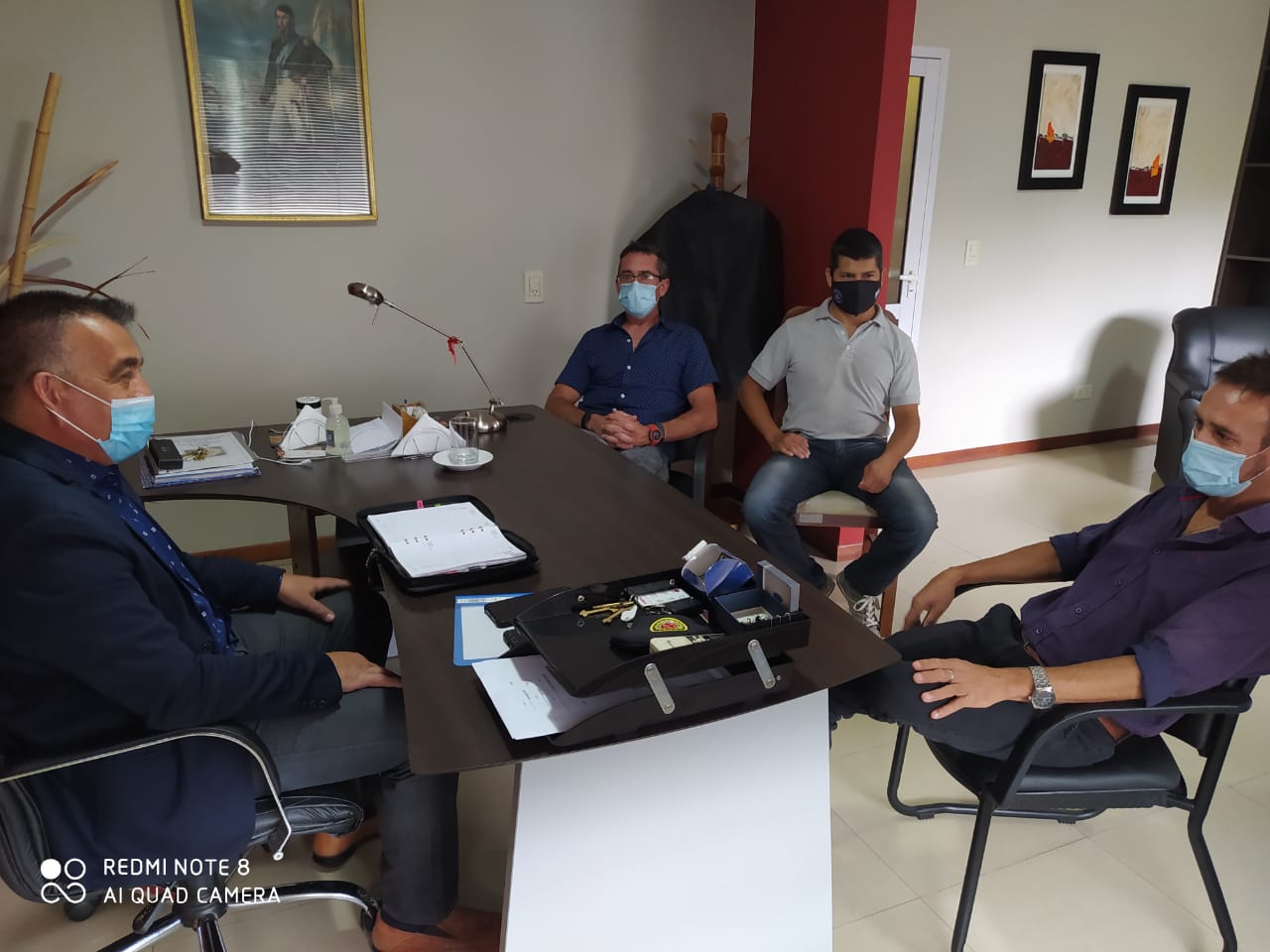 Diego Carinci (Defensa Civil): "El Comisario est&aacute; muy predipuesto, puso todo a disposici&oacute;n"