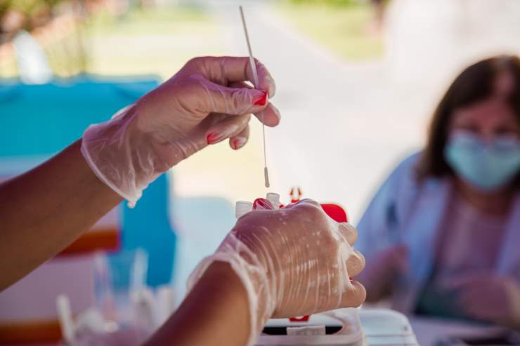 SE REALIZARON PCR A LOS ESTUDIANTES QUE LLEGARON DE BARILOCHE