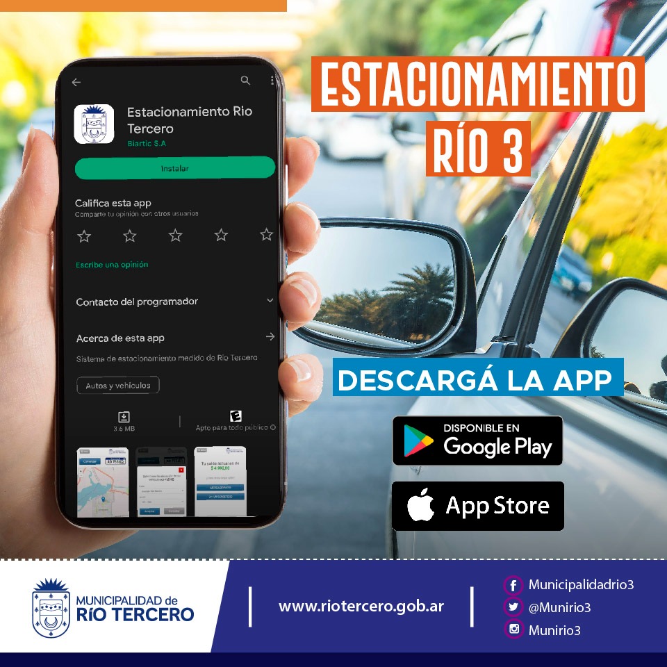 YA EST&Aacute; DISPONIBLE LA NUEVA APLICACI&Oacute;N DE ESTACIONAMIENTO MEDIDO