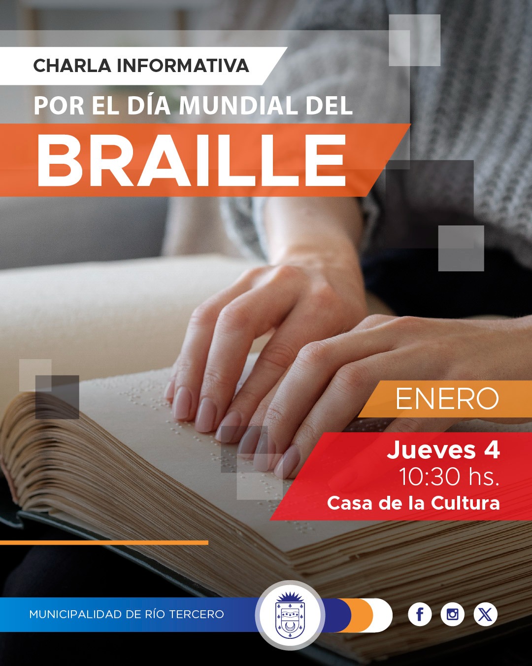 MARIO TRECEK: VAMOS HACER UNA SE&Ntilde;ALIZACI&Oacute;N EN C&Oacute;DIGO QR Y EN BRAILLE DEL PATRIMONIO CULTURAL DE LA CIUDAD