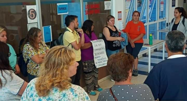 DAVID SALTO: VAMOS A PEDIR POR LA REINCORPORACI&Oacute;N DE LOS COMPA&Ntilde;EROS DESPEDIDOS 