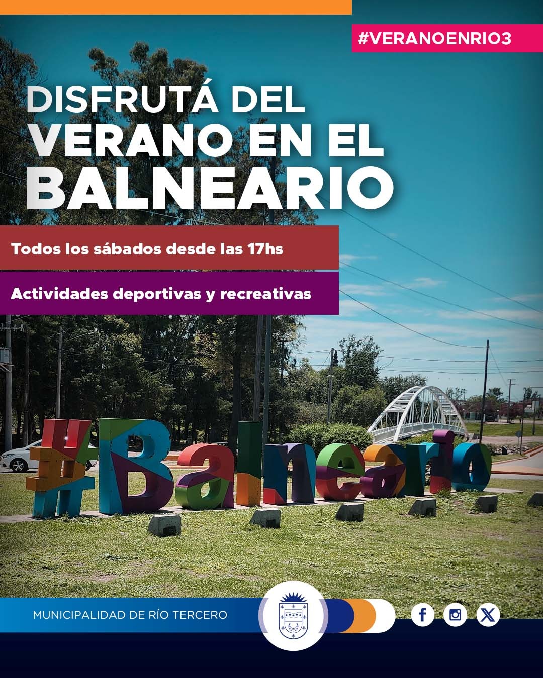 DISFRUTA DEL VERANO EN NUESTRO BALNEARIO MUNICIPAL ??