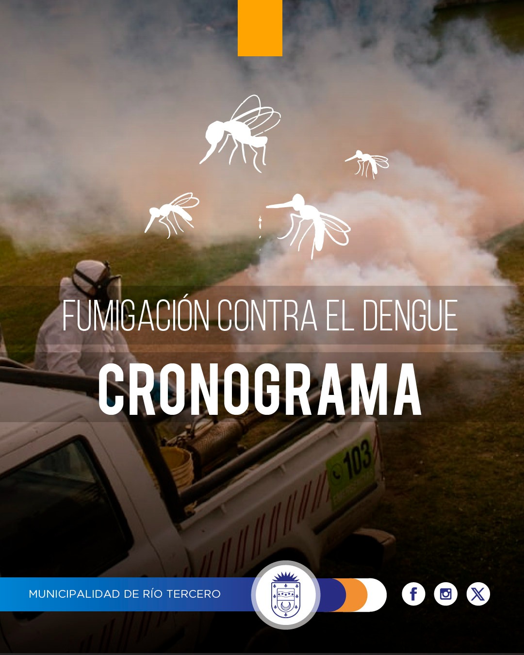 EL MUNICIPIO INFORM&Oacute; EL CRONOGRAMA DE FUMIGACI&Oacute;N POR DENGUE