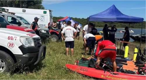 SE REINICI&Oacute; LA B&Uacute;SQUEDA EN EL LAGO Y TRABAJAN MAS DE 60 PERSONAS