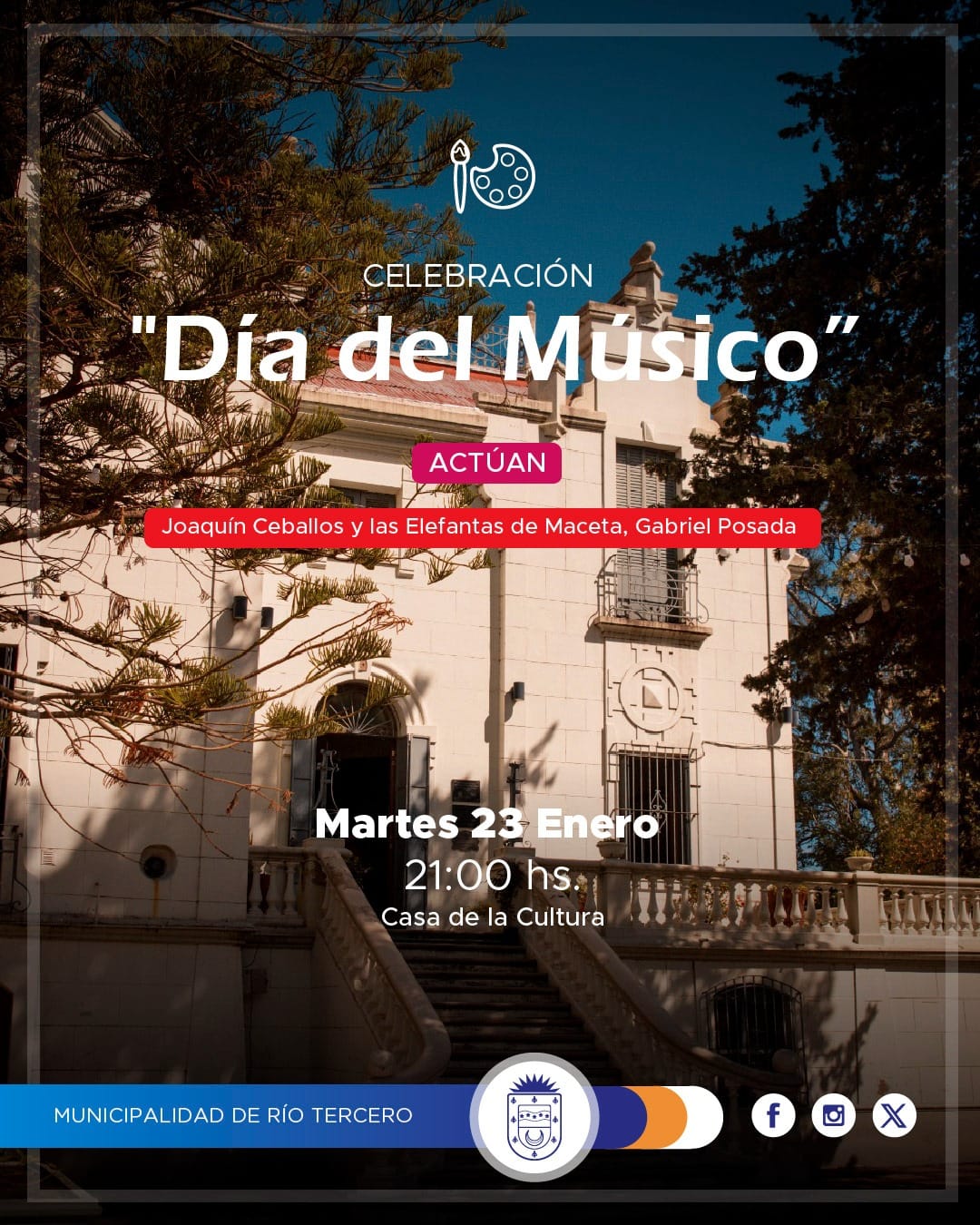 LA MUNICIPALIDAD CELEBRA EL D&Iacute;A DEL M&Uacute;SICO EN LA CASA DE LA CULTURA