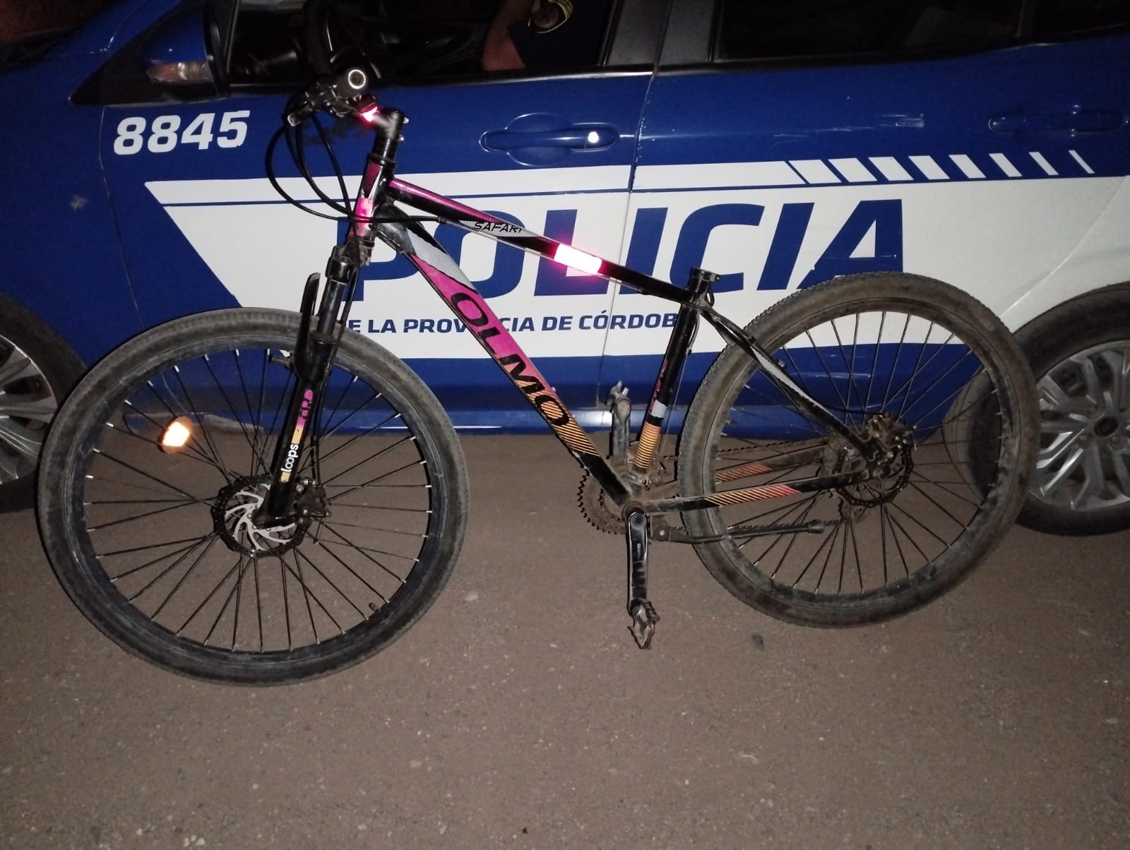 PARTE POLICIAL: HURTO Y RECUPERO DE BICICLETA SUSTRAIDA