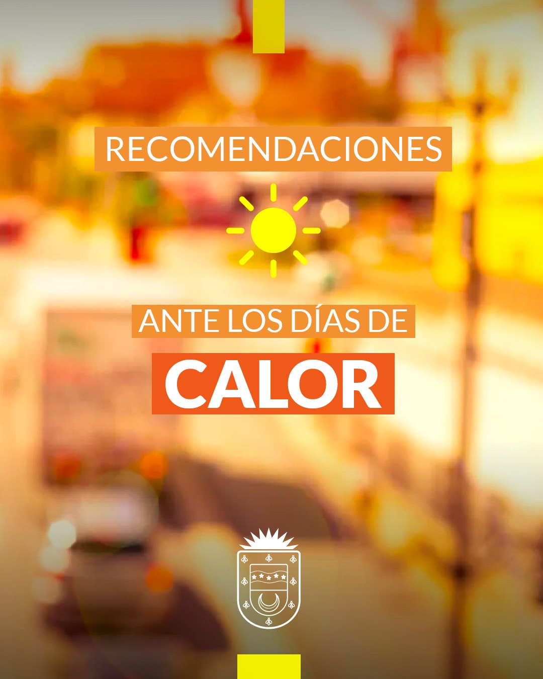 CONOC&Eacute; LAS RECOMENDACIONES ANTE LOS D&Iacute;AS DE ALTAS TEMPERATURAS