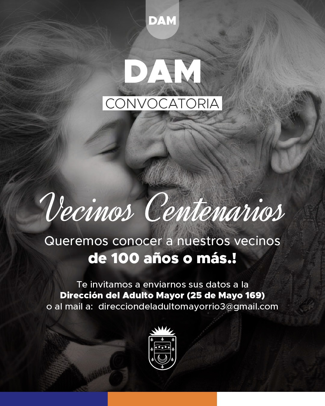 Búsqueda de vecinos centenarios en Río Tercero: Una iniciativa para celebrar la historia viva