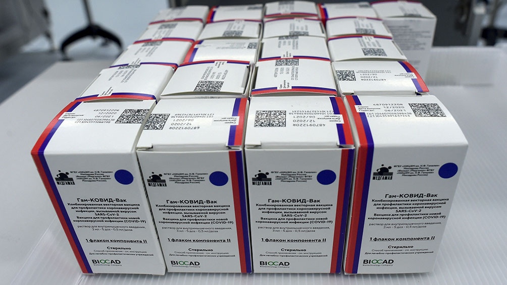  La Provincia recibi&oacute; 5.000 dosis de Sputnik V