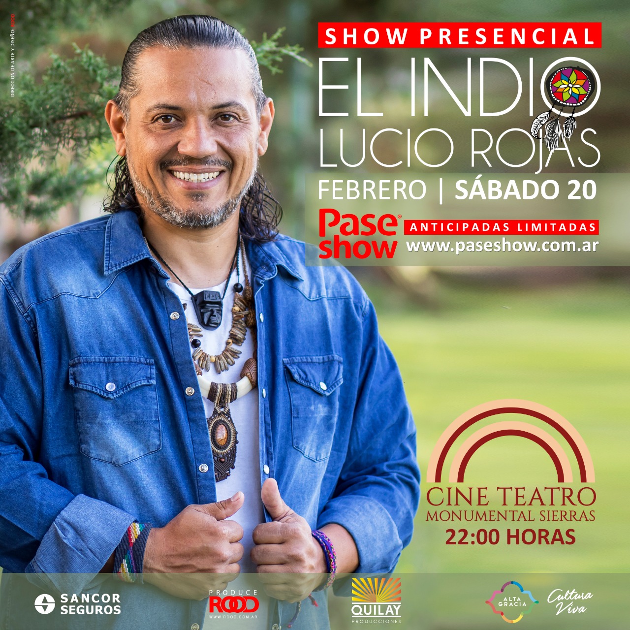 Lucio Indio Rojas: "Estamos felices porque tenemos la oportunidad de volver a estar con la gente"