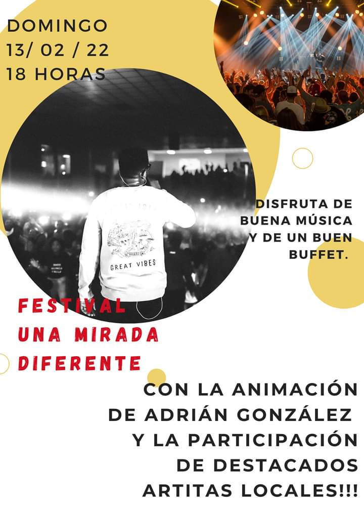DOMINGO 13 DE FEBRERO FESTIVAL UNA MIRADA DIFERENTE 
