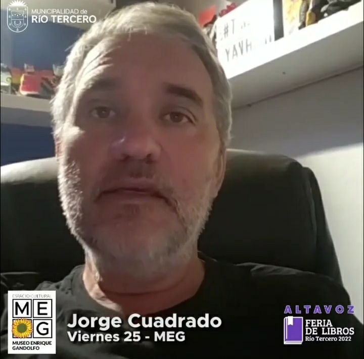 JORGE CUADRADO ESTAR&Aacute; PARTICIPANDO MA&Ntilde;ANA EN LA FERIA DEL LIBRO