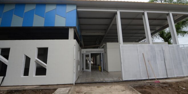 ESC. GREGORIA IGNACIA P&Eacute;REZ: EN MENOS DE QUINCE D&Iacute;AS ESTAR&Iacute;A FINALIZADA LA OBRA DEL JARD&Iacute;N DE INFANTES