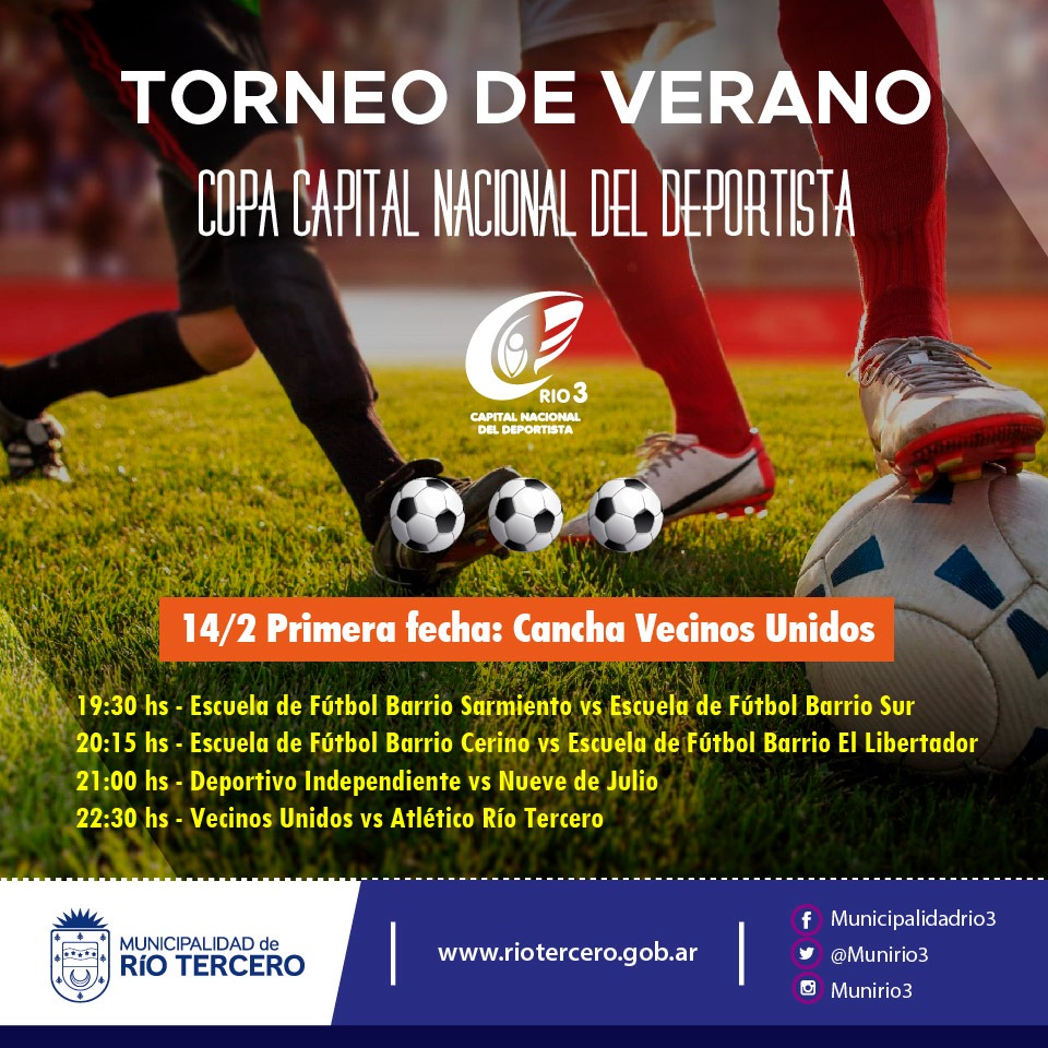 VUELVE LA COPA CAPITAL NACIONAL DEL DEPORTISTA