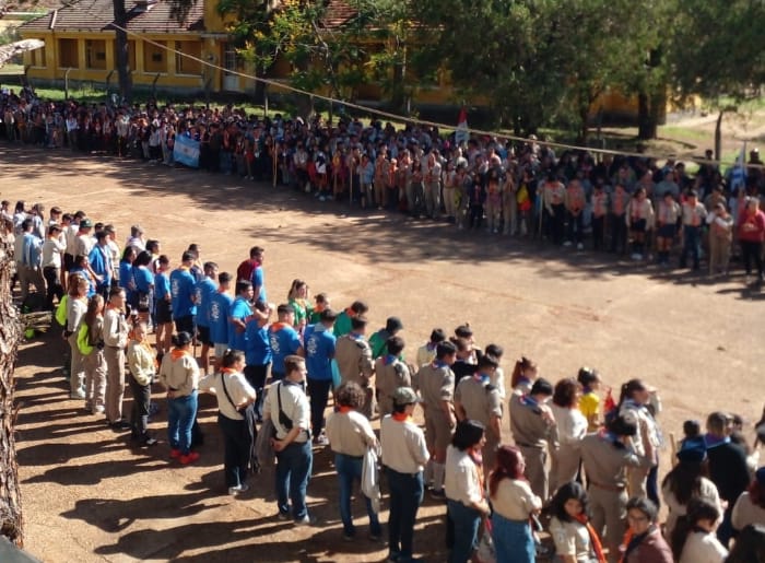 LA AGRUPACI&Oacute;N SCOUT *LORENZO CAPANDEGUI* EST&Aacute; PARTICIPANDO DE UN ENCUENTRO INTERNACIONAL EN CORRIENTES.