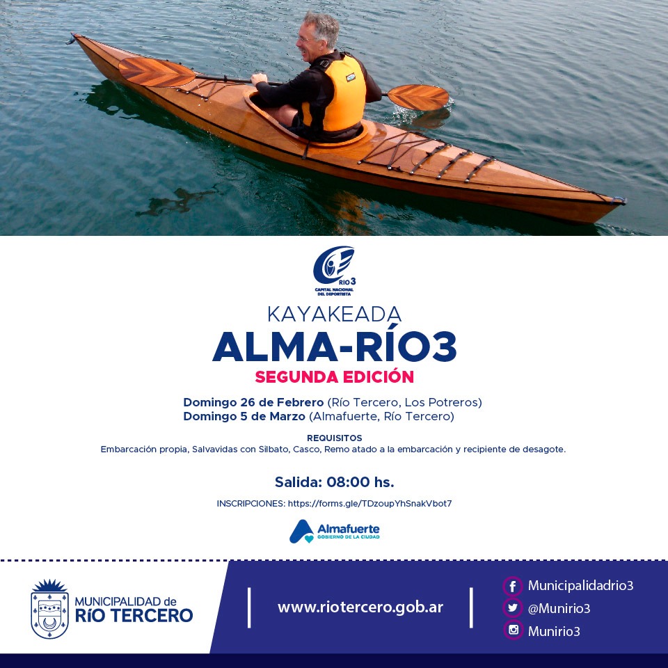 LLEGA LA SEGUNDA EDICI&Oacute;N DE LA KAYAKEADA *ALMA-R&Iacute;O*