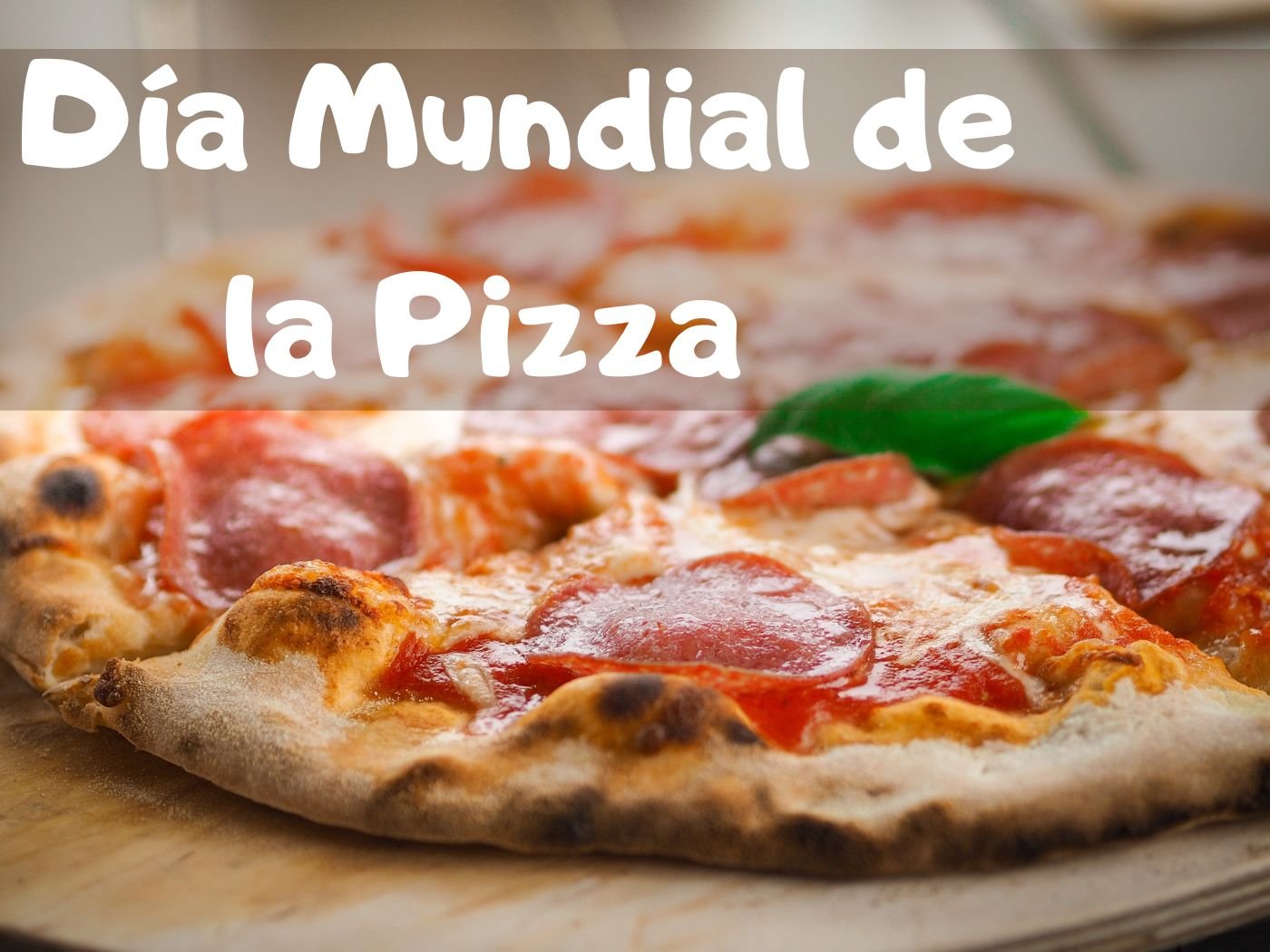 FRANCO MI&Ntilde;O: EN BUONA PIZZA, LA PIZZA ES HISTORIA