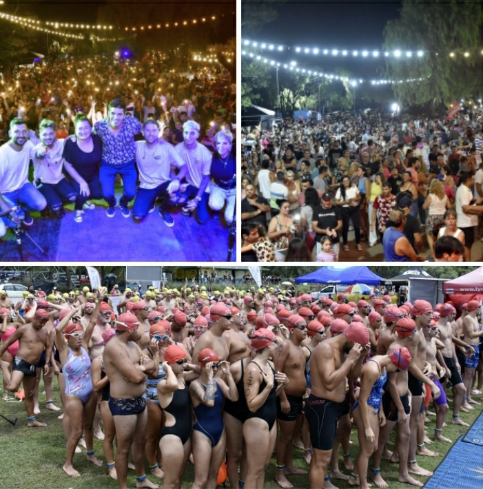 EMBALSE CERRO SU CARNAVAL CON UN MARCO IMPONENTE