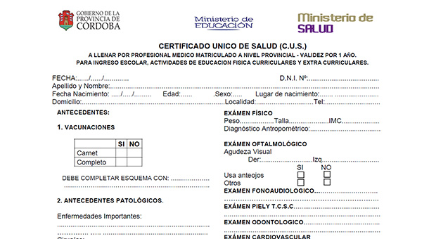 LAS SALAS DE LA CIUDAD HAR&Aacute;N CERTIFICADOS ESCOLARES HASTA EL MES DE JUNIO