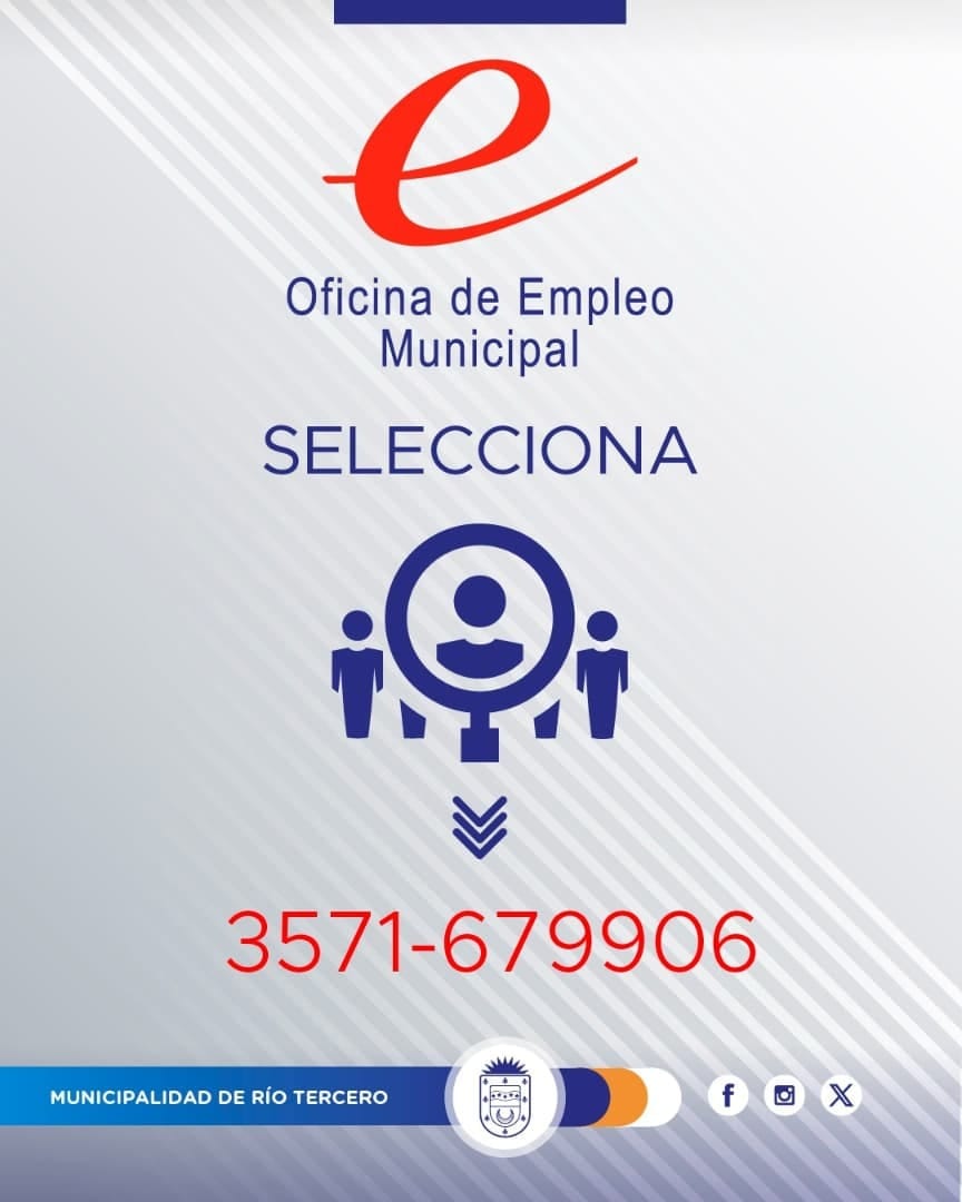 LA OFICINA DE EMPLEO MUNICIPAL SELECCIONA PERSONAL PARA EMPRESA DEL RUBRO GASTRON&Oacute;MICO