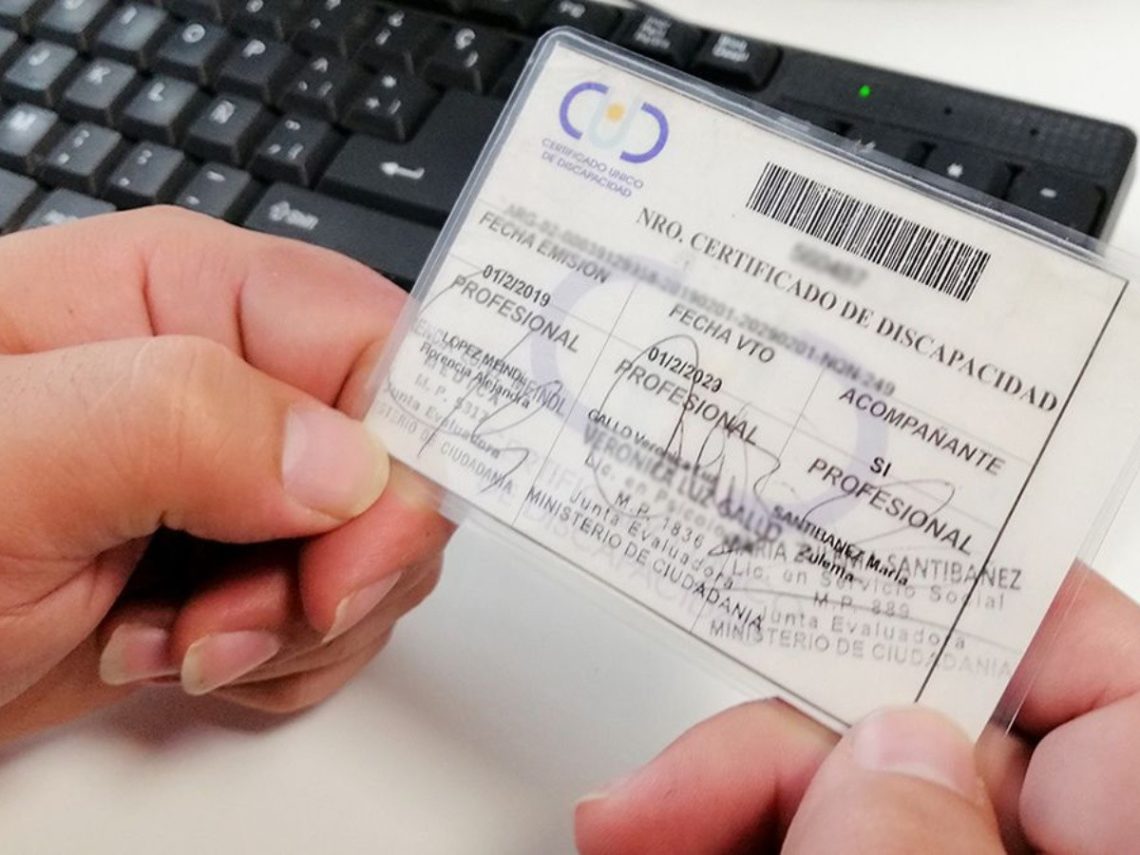 SE PRORROGARON LOS VENCIMIENTOS DE LOS CUD HASTA EL 2025