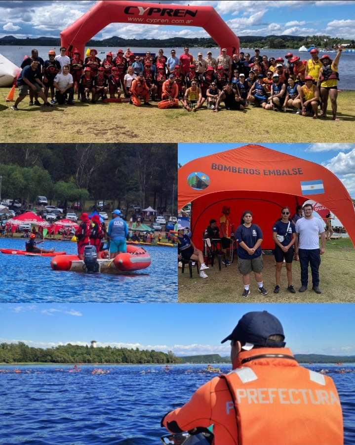 Finalizó la 3ra Maratón Acuática Natura Sport en Embalse