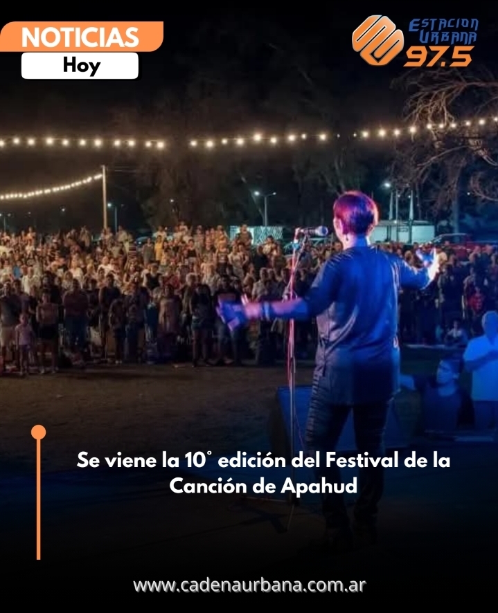 Se viene la 10° edición del Festival de la Canción de Apahud