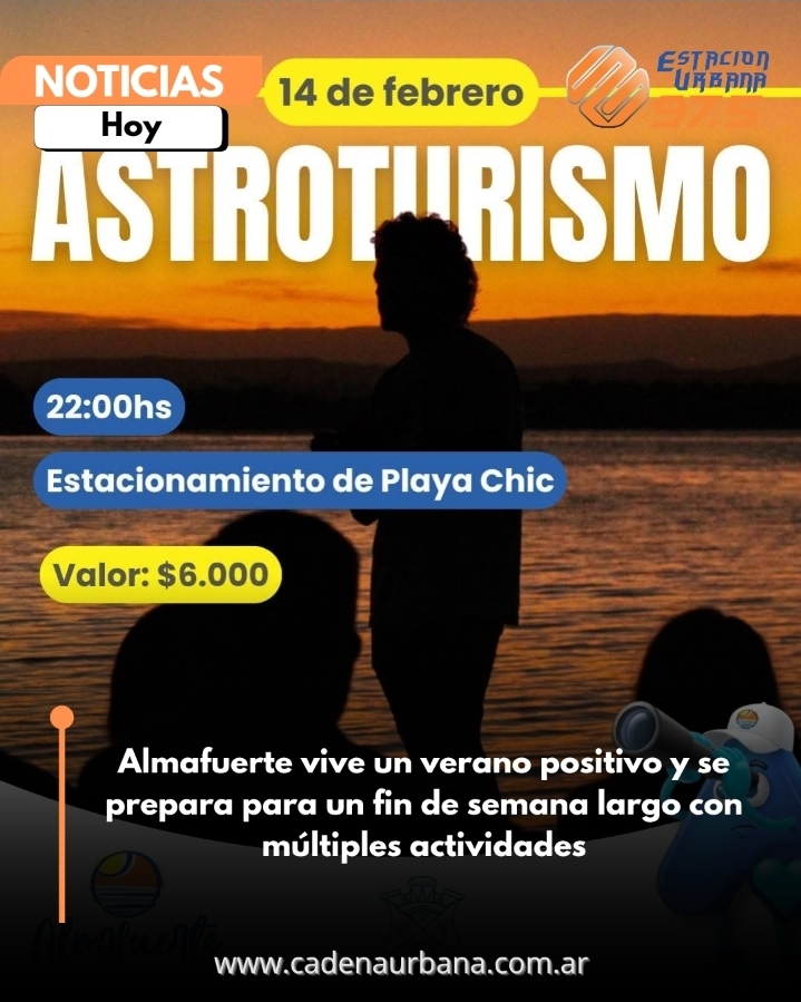 Almafuerte vive un verano positivo y se prepara para un fin de semana largo con múltiples actividades