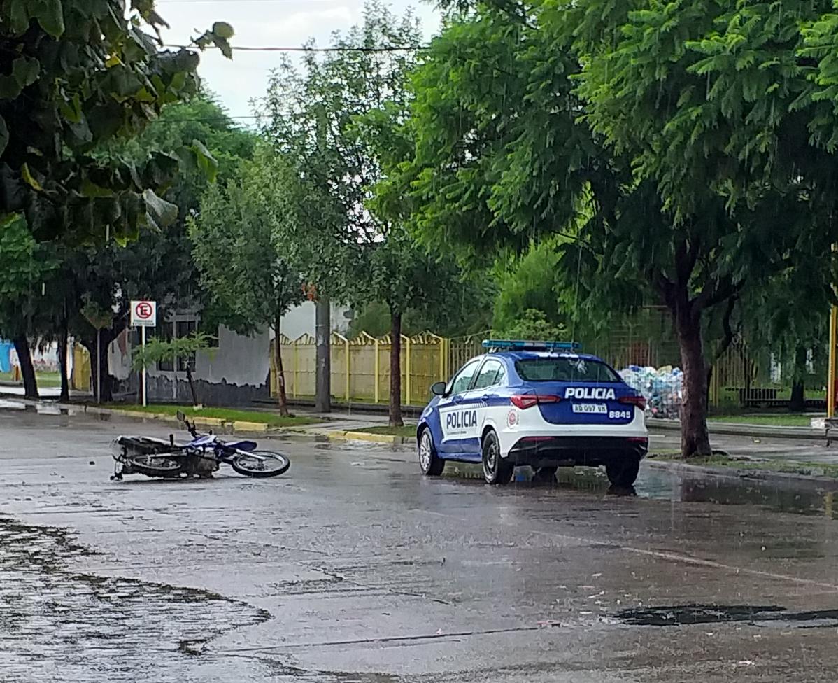 V&iacute;ctor Botta (Sub Comisario): "Se ha registrado un accidente de tr&aacute;nsito y tenemos que decir que hay una persona fallecida"