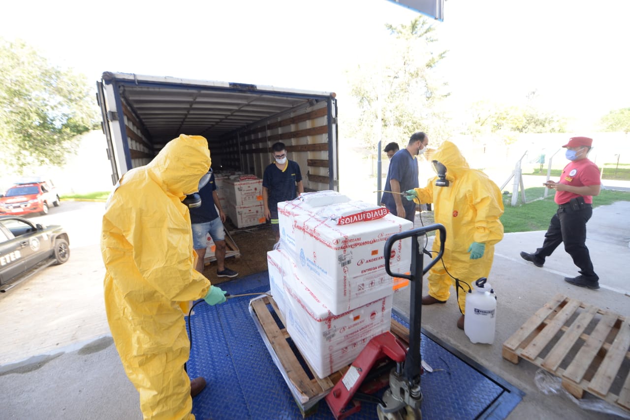 C&oacute;rdoba recibi&oacute; nuevas dosis de las vacunas Sinopharm y Sputnik-V