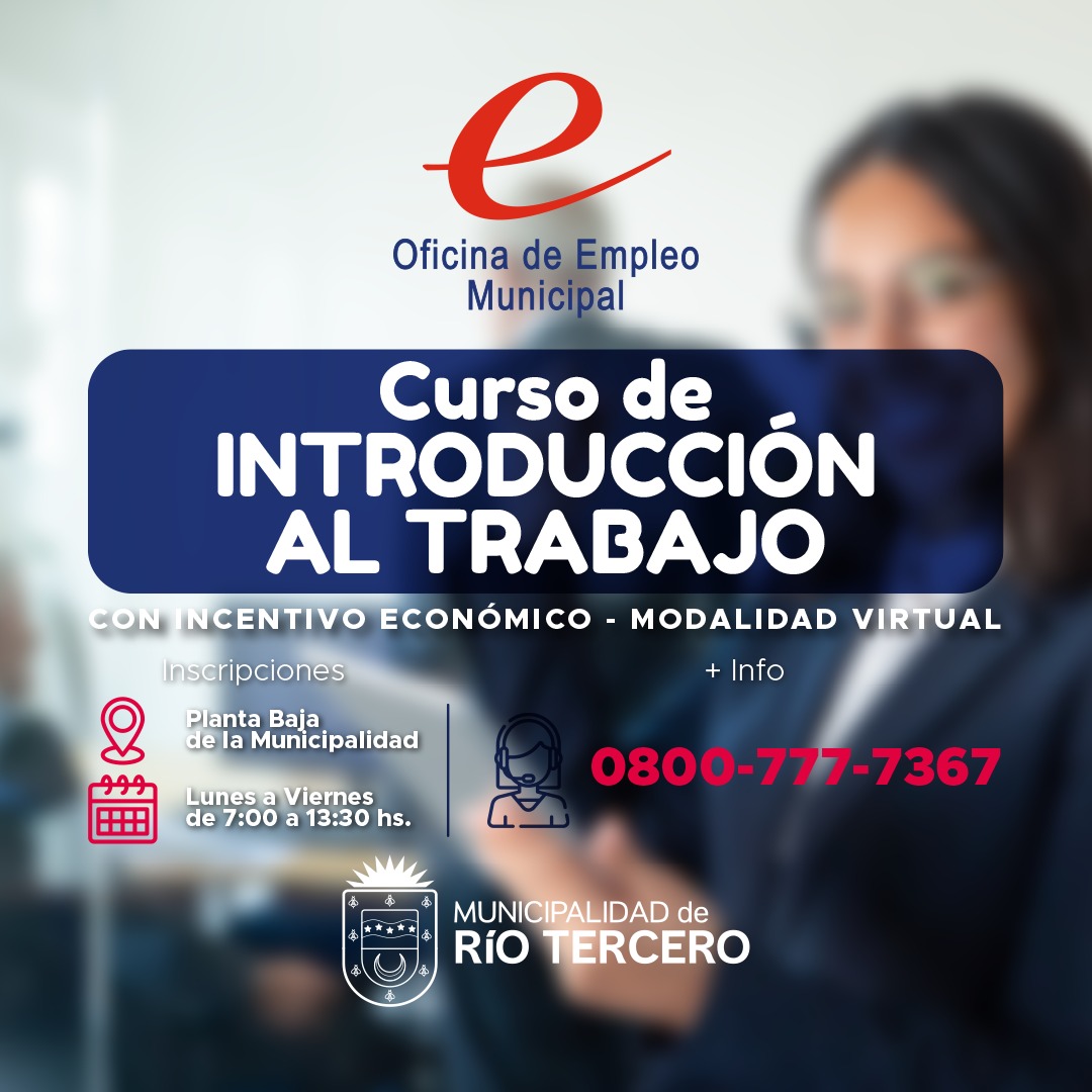 CURSO DE INTRODUCCI&Oacute;N AL TRABAJO: MODALIDAD VIRTUAL