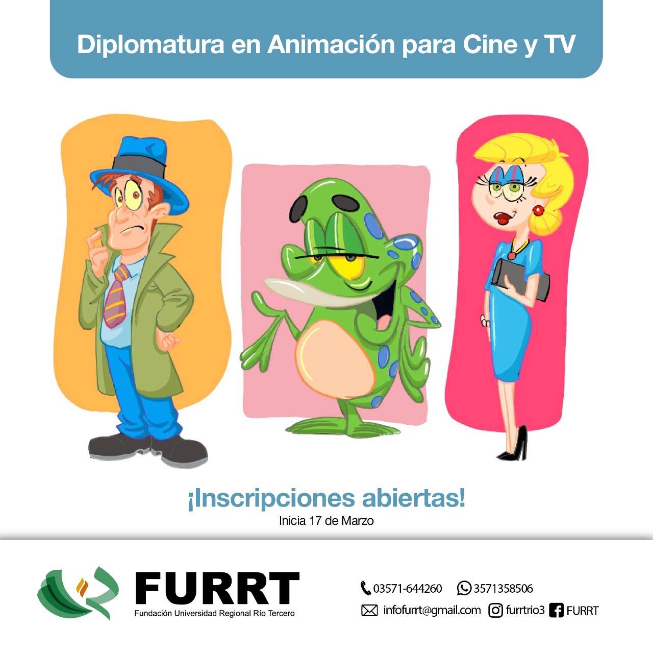 LA FURRT DICTAR&Aacute; UNA DIPLOMATURA EN ANIMACI&Oacute;N PARA CINE Y TV