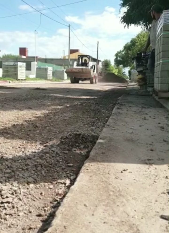 EN 45 D&Iacute;AS ESTAR&Iacute;A TERMINADA LA OBRA DE  ADOQUINADO DE BARRIO CASTAGNINO