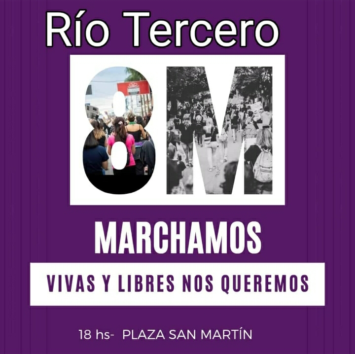 LAS MUJERES MARCHAN EN NUESTRA CIUDAD CON DISTINTAS PREMISAS