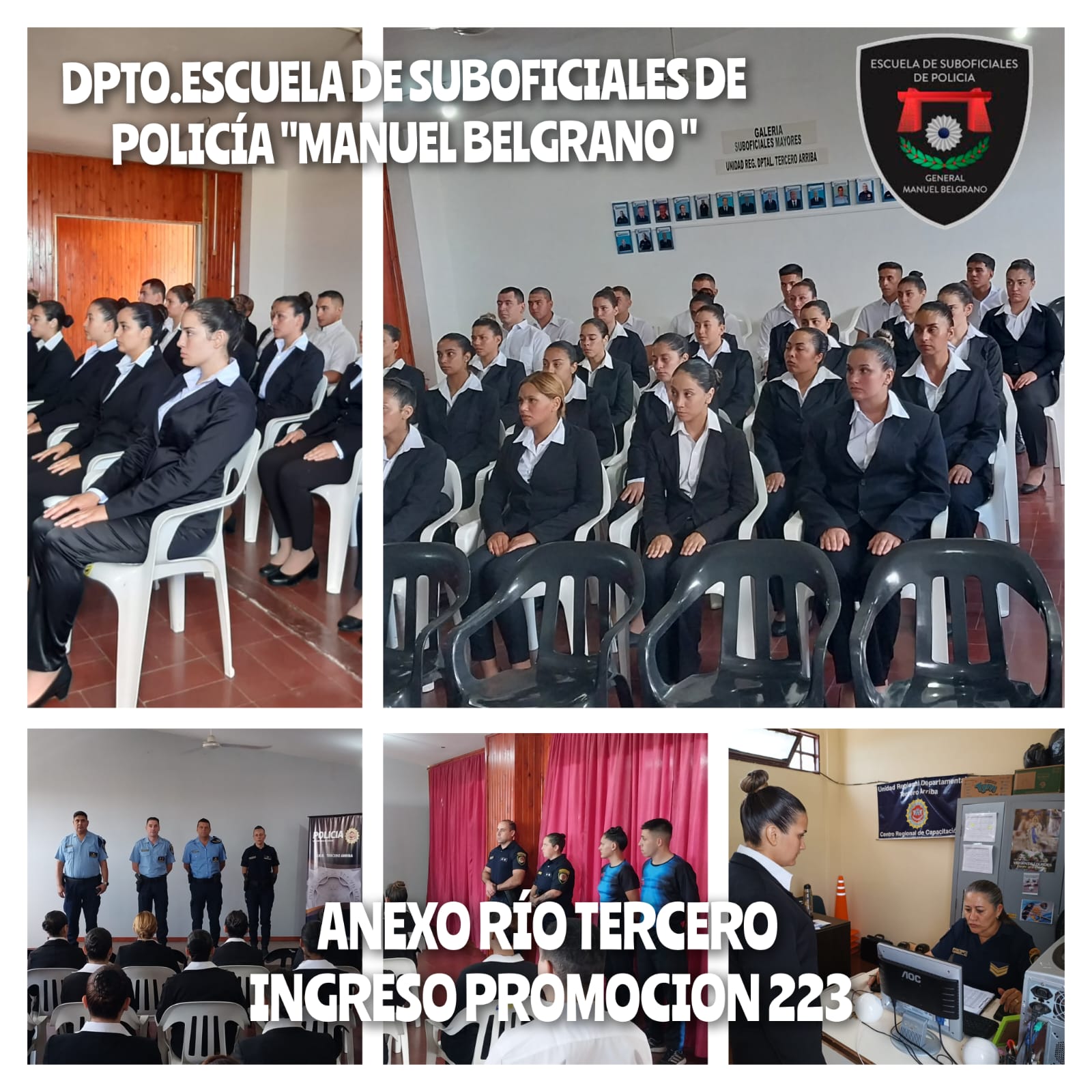 DIO INICI&Oacute; EL CICLO LECTIVO DE LA ESCUELA DE SUBOFICIALES DE POLIC&Iacute;AS 