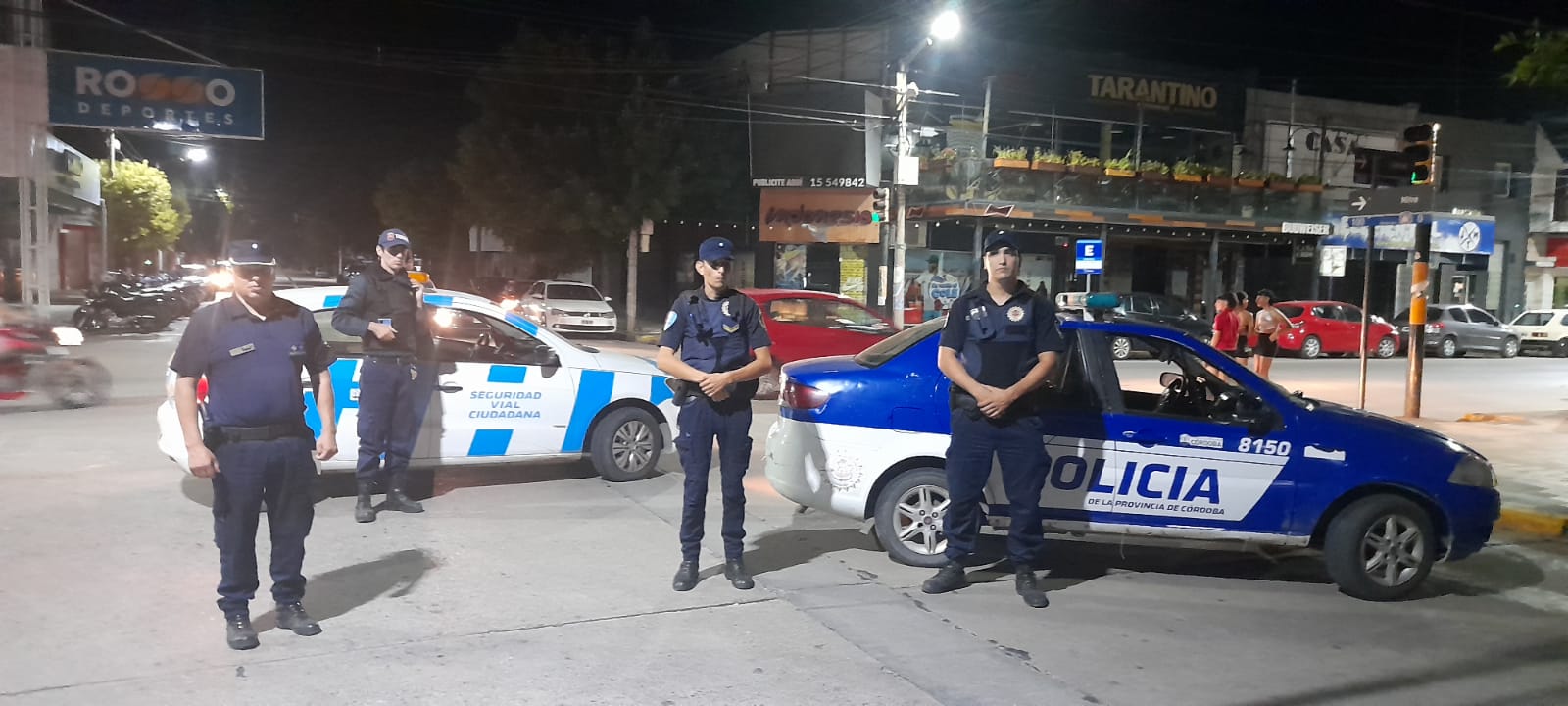 LA POLIC&Iacute;A REALIZ&Oacute; OPERATIVO SALIDA DE BOLICHES
