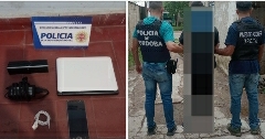 PARTE POLICIAL: ALLANAMIENTO POSITIVO POR UN HECHO DE ROBO HACE UNOS D&Iacute;AS EN BARRIO CASTAGNINO 
