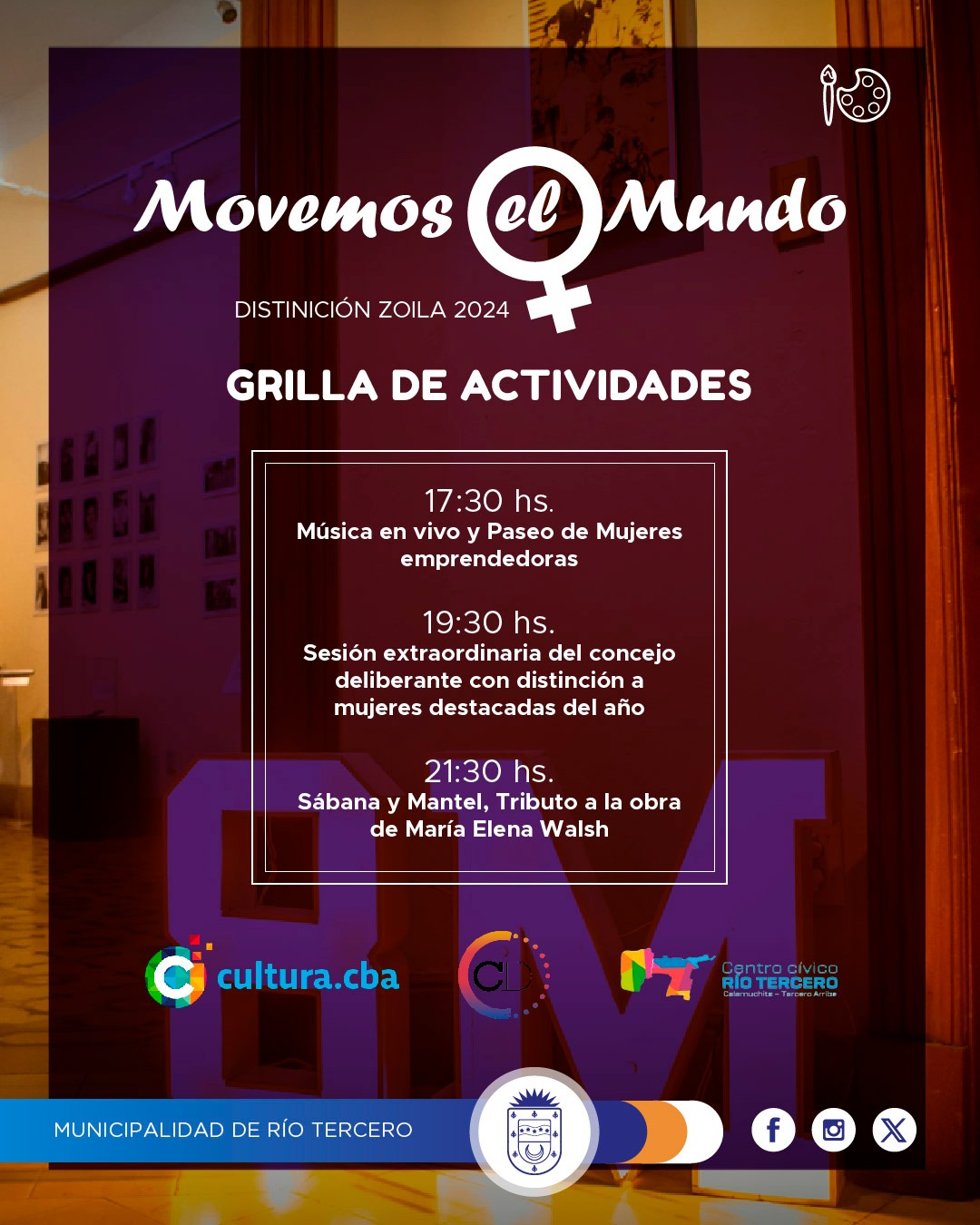 MOVEMOS EL MUNDO: GRILLA DE ACTIVIDADES