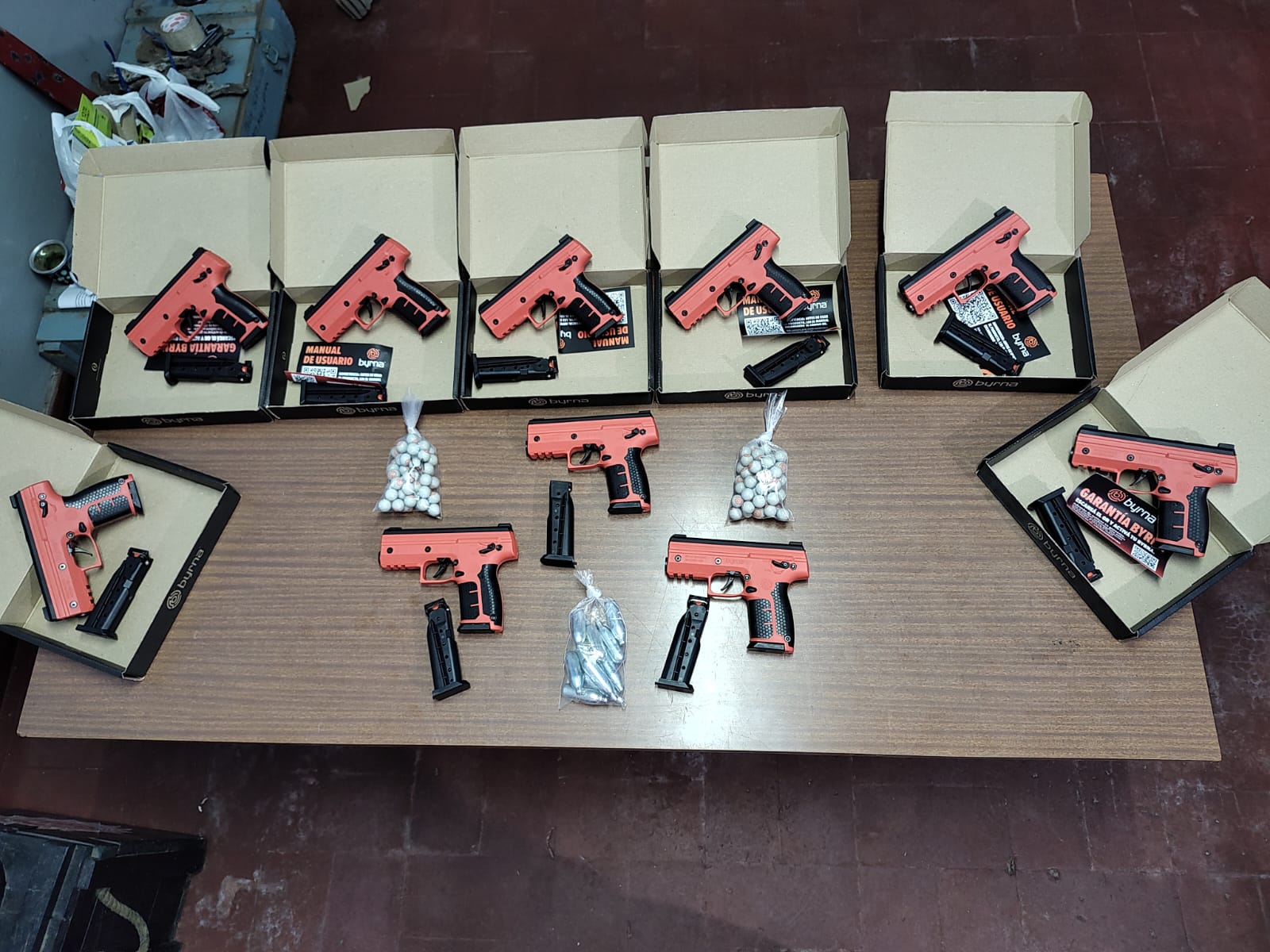 La departamental informa la incorporaci&oacute;n de armas byrna - no letales