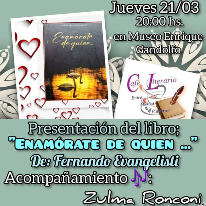 Fernando Evangelisti: Enamórate de quién es un libro con frases para construir un vínculo nutricio y saludable