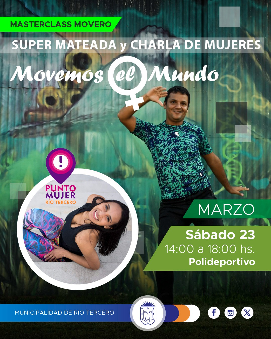 Masterclass movero: súper mateada y charlas de mujeres